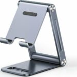 Ugreen Foldable Multi-Angle Phone Stand Βάση Γραφείου για Κινητό σε Γκρι χρώμα 80708