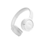 JBL Tune 520BT Ασύρματα Bluetooth On Ear Ακουστικά με 57 ώρες Λειτουργίας Λευκά JBLT520BTWHTEU