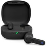 JBL Wave Flex True Wireless In-ear Bluetooth Handsfree Ακουστικά με Θήκη Φόρτισης, IP54, Touch Black JBLWFLEXBLK