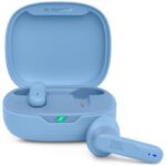 JBL Wave Flex True Wireless In-ear Bluetooth Handsfree Ακουστικά με Θήκη Φόρτισης, IP54, Touch Blue JBLWFLEXBLU