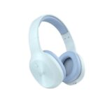Edifier W600BT Ασύρματα/Ενσύρματα Over Ear Ακουστικά με 30 ώρες Λειτουργίας Light Blue