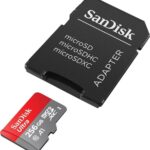 Sandisk Ultra microSDXC 256GB Class 10 U1 A1 UHS-I με αντάπτορα 150MB/s SDSQUAC-256G-GN6MA