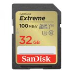 Sandisk Extreme SDHC 32GB Class 10 U3 V30 UHS-I 100MB/s SDSDXVT-032G-GNCIN