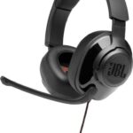 JBL Quantum 200, Over-Ear Wired Gaming Headset - Black (PC,Xbox, PlayStation, Nintendo Switch, Mobile, Mac,VR) JBLQUANTUM200BLK