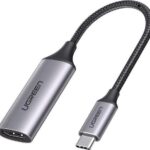 Ugreen Μετατροπέας USB-C 3.1 / Thunderbolt 3 male σε HDMI female Γκρι 70444