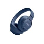 JBL Tune 720BT Ασύρματα/Ενσύρματα Over Ear Ακουστικά με 76 ώρες Λειτουργίας Μπλε JBLT720BTBLU