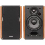 Edifier R1380T Brown Αυτοενισχυόμενα Ηχεία Studio Monitor 2 Δρόμων 42W (Ζεύγος) με Σύνδεση 3.5mm/RCA/DUAL RCA Καφέ