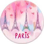 PopSockets PopGrip Κινητού Paris Love Ring Multicolored 842978139906