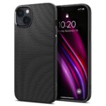 Spigen Liquid Air Back Cover Σιλικόνης Matte Black (iPhone 14 Plus) ACS04891
