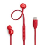 JBL Tune In-ear Hi-Res Handsfree Ακουστικά με Βύσμα USB-C Κόκκινο JBLT310CRED