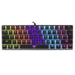 White Shark Ashiko Gaming Μηχανικό Πληκτρολόγιο 60% με Outemu Red διακόπτες και RGB φωτισμό (Αγγλικό US) GK-2202