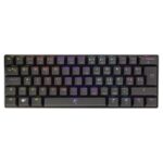 White Shark Shinobi Gaming Μηχανικό Πληκτρολόγιο 60% με Outemu Red διακόπτες και RGB φωτισμό (Αγγλικό US) GK-2022R-BLK