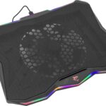 White Shark Glacier Cooling Pad για Laptop έως 17.3" με 1 Ανεμιστήρα και Φωτισμό GCP-03