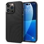 Spigen Liquid Air Back Cover Σιλικόνης Matte Black (iPhone 14 Pro) ACS04957