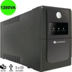 K1200VA AVR UPS Line-Interactive 720W με 3 Schuko Πρίζες LAM040549 Lamtech