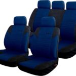 Σετ Καλύμματα Αυτοκινήτου 9τμχ Πολυεστερικά Calibre Μπλε 13294 Autoline