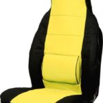 Κάλυμμα Αυτοκινήτου 1τμχ Δερματίνη Tuning Κίτρινο 11403 Autoline