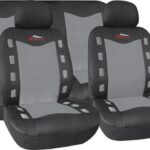 Σετ Καλύμματα Αυτοκινήτου 5τμχ Πολυεστερικά X-Team Γκρι 11952 Autoline