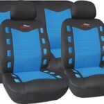 Σετ Καλύμματα Αυτοκινήτου 5τμχ Πολυεστερικά X-Team Μπλε 11952 Autoline