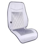 Θερμαινόμενο Πλατοκάθισμα Αυτοκινήτου 1τμχ Βελουτέ 14499 Λευκό Autoline