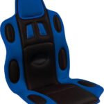 Πλατοκάθισμα Αυτοκινήτου 1τμχ Πολυεστερικό Polymesh Μπλε 11420 Autoline