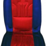 Πλατοκάθισμα Αυτοκινήτου 1τμχ Βελουτέ Κόκκινο Κόκκινο/Μπλε 21376 Autoline