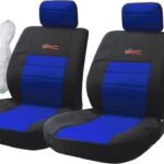Μπροστινά Καλύμματα Αυτοκινήτου 2τμχ Πολυεστερικά WRC Μπλε 10280 Autoline