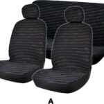 Σετ Καλύμματα Πολύχρωμα Αυτοκινήτου 6τμχ Βελουτέ 21350 Α Autoline