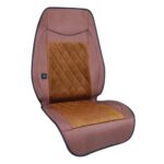 Θερμαινόμενο Πλατοκάθισμα Αυτοκινήτου 1τμχ Βελουτέ 14499 Καφέ Autoline