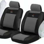 Μπροστινά Καλύμματα Αυτοκινήτου 2τμχ Πολυεστερικά Xdc Γκρι 11617 Autoline