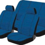 Σετ Καλύμματα Αυτοκινήτου 6τμχ Πετσετέ 11610 Μπλε Autoline