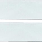 Προστατευτικά Τζάμια Πινακίδας Αυτοκινήτου Πλαστικά 52 x 12cm Διάφανο 2τμχ 11074A Autoline