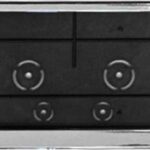 Autoline Πλαίσιο Πινακίδας Αυτοκινήτου Πλαστικό 53.5 x 13cm Χρώμιο 13800