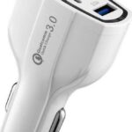 Φορτιστής Αυτοκινήτου Συνολικής Έντασης 1.8A με Θύρες: 2xUSB 1xType-C 14377 Autoline