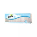 Zebra Χαρτοπετσέτα Λευκή 350τμχ