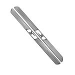 Μαρσπιε Αλουμινίου Μικρό 48.5x3.5cm Μαύρο 11239 Autoline