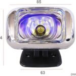 Τετράγωνα Φώτα Ημέρας Αυτοκινήτου Universal SJ-808S 12V 85W 8.5cm 2τμχ 21633 Autoline