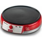 Ariete 0202 Κρεπιέρα 35cm Κόκκινη 1000W Partytime crepe maker