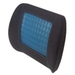 Ανατομικό-Ορθοπεδικό Μαξιλαράκι Μέσης Gel 38x35x10cm Μαύρο-Μπλε 1 Τμχ 11137 Auto Gs