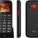 NSP 2000DS Dual SIM Κινητό με Μεγάλα Κουμπιά (Ελληνικό Μενού) Μαύρο