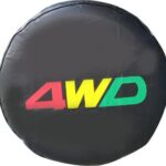 Κάλυμμα Ρεζέρβας Αυτοκινήτου 4x4 Δερματίνη 16” 4WD Universal 11242 Autoline