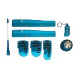 Σετ Πεταλιέρες Αυτοκινήτου Type R Universal Μπλε 8τμχ 41175 Auto Gs