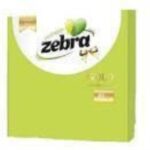Zebra Gold Green Χαρτοπετσέτες 33x33cm 45τμχ