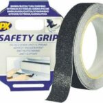 Safety Grip Black Αυτοκόλλητη Αντιολισθητική Ταινία Μαύρη 50mmx18m HPX