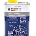 Brake Fluid DOT-4 Metal 500ml W5560 Wunscher