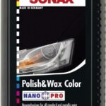 ΓΥΑΛΙΣΤΙΚΟ ΚΑΙ ΚΕΡΙ ΜΕ ΧΡΩΜΑ ΜΑΥΡΟ POLISH & WAX COLOR NANOPRO 250ML 296141 SONAX