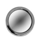 Καθρέπτης Αυτοκινήτου Αριστερός Εξωτερικός Αυτοκόλλητος Τυφλού Σημείου Χρωμίου 5cm 2τμχ 27018 Auto Gs