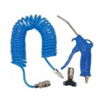 AMiO 02158/AM Φυσητήρας Αέρος με Λάστιχο Σπιράλ 5m 10atm 1/4" 25411