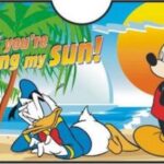 Ηλιοπροστασία Παρμπρίζ Αυτοκινήτου Εσωτερική Donald Mickey 130x60εκ. 13410 AUTO GS