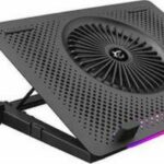 Ice Master RGB Cooling Pad για Laptop έως 15.6" με 4 Ανεμιστήρες Λευκό GCP-33 White Shark